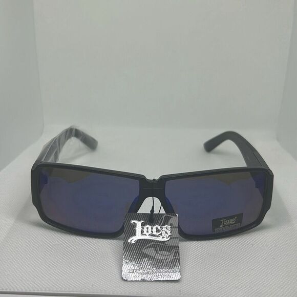 Locs Mens Mirrored Hardcore Sunglasses - Picture 2 of 3